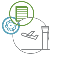 transportation icon enterprise content management workflow ecm